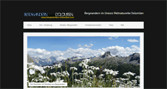 Desktop Screenshot of bergwandern-dolomiten.com